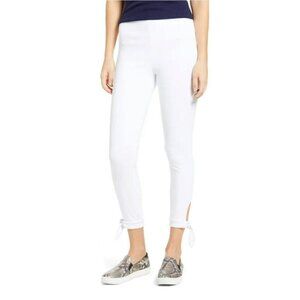 Lysse Woman's Sz s Dela Tie Crop Legging in White